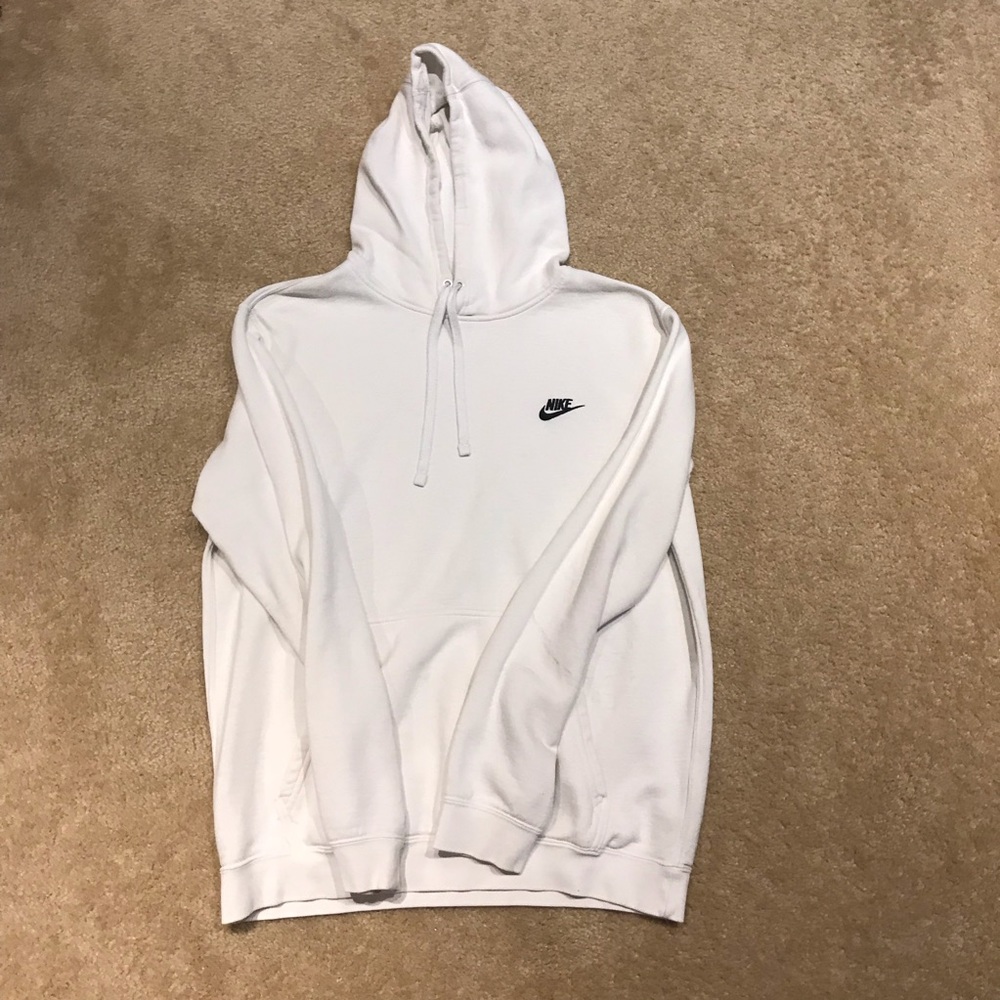 White Nike Hoodie